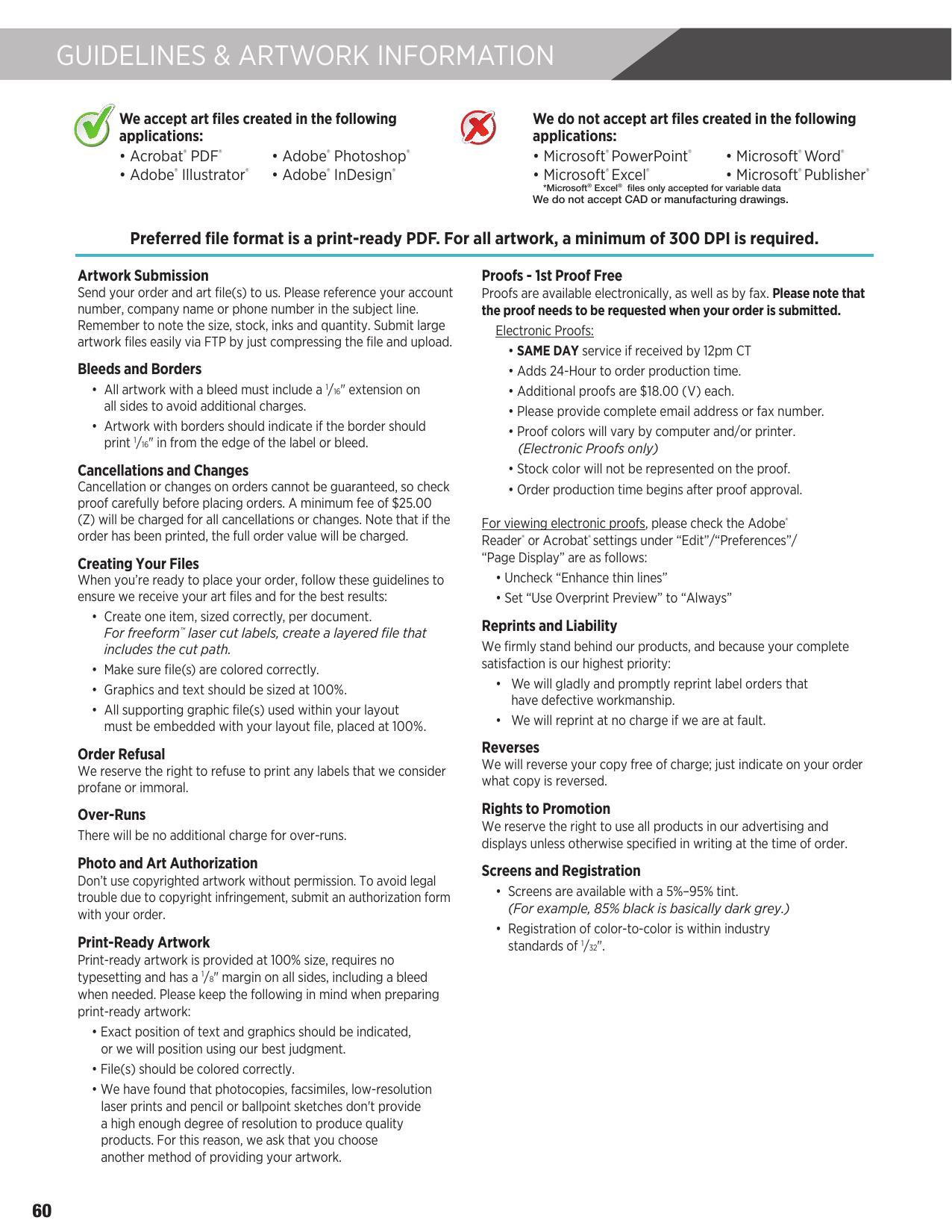 Custom Label Product Guide 2025 Unbranded