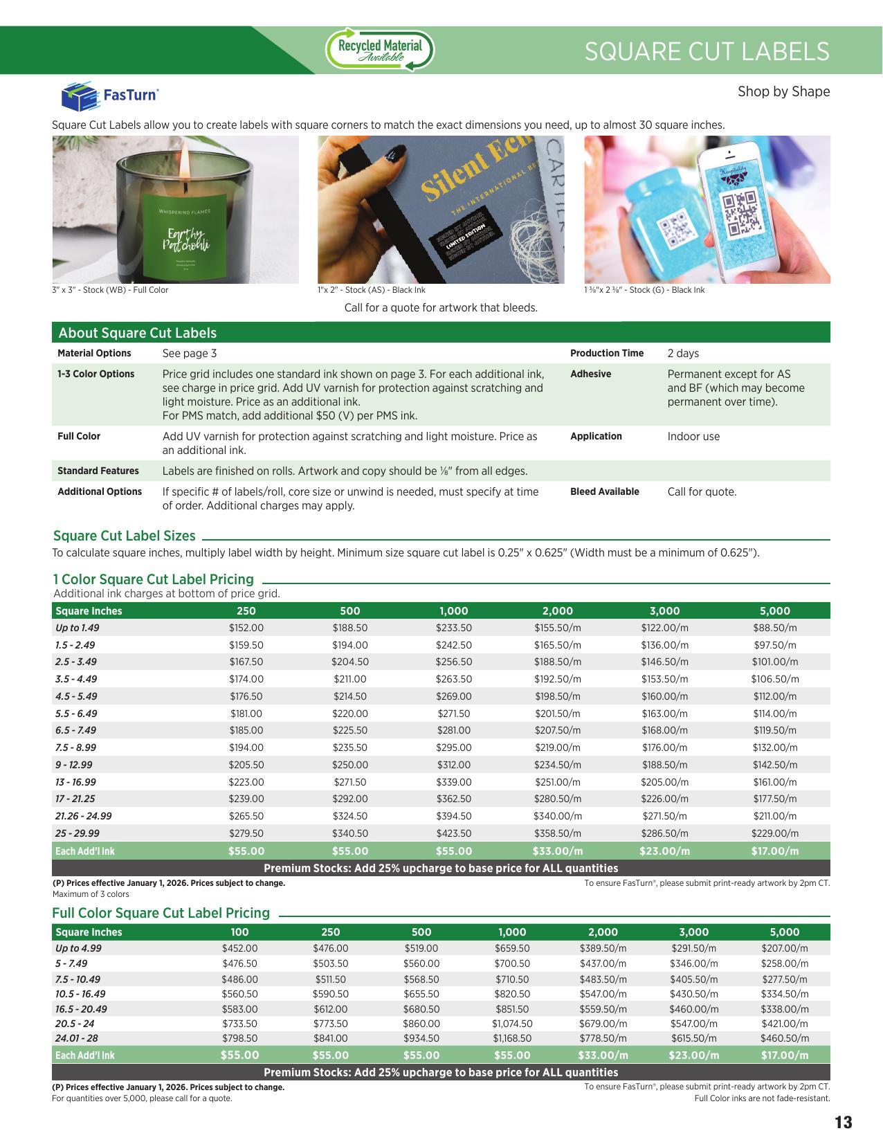 2026 Custom Product Guide From Label Works