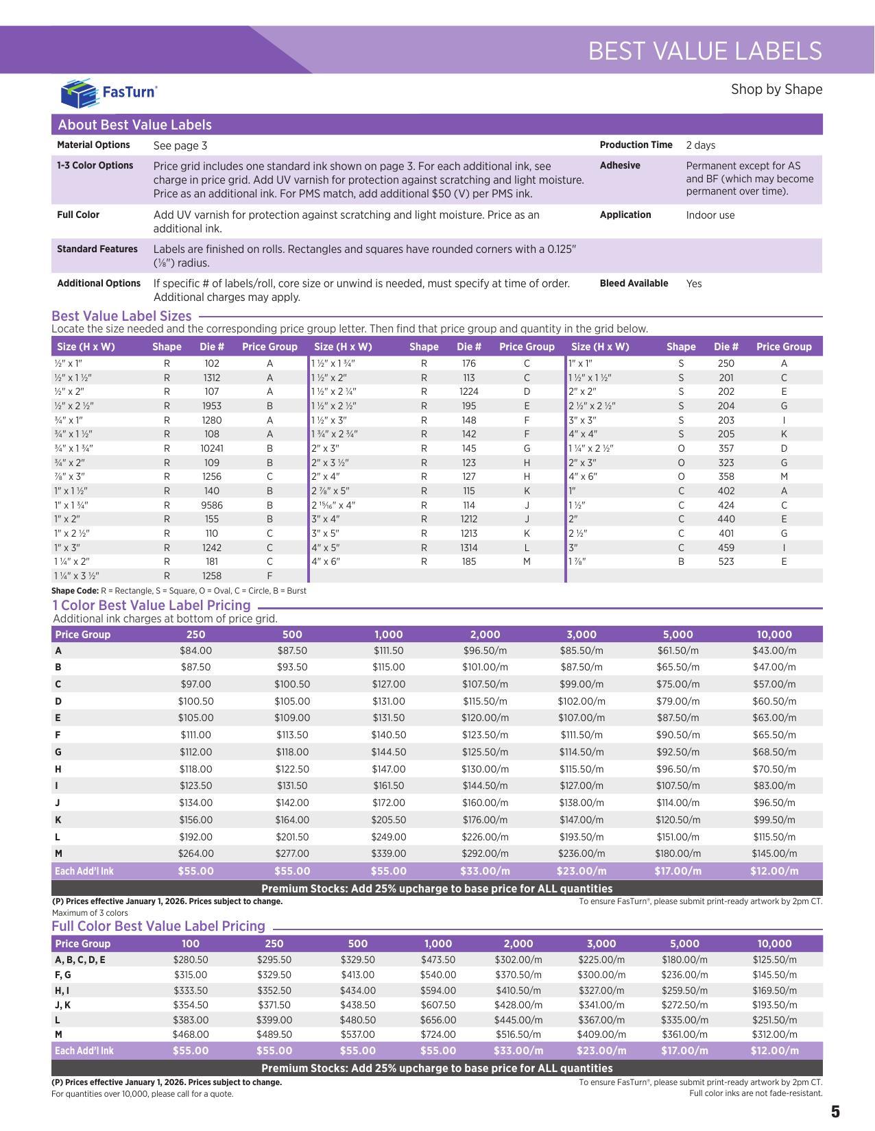 2026 Custom Product Guide From Label Works