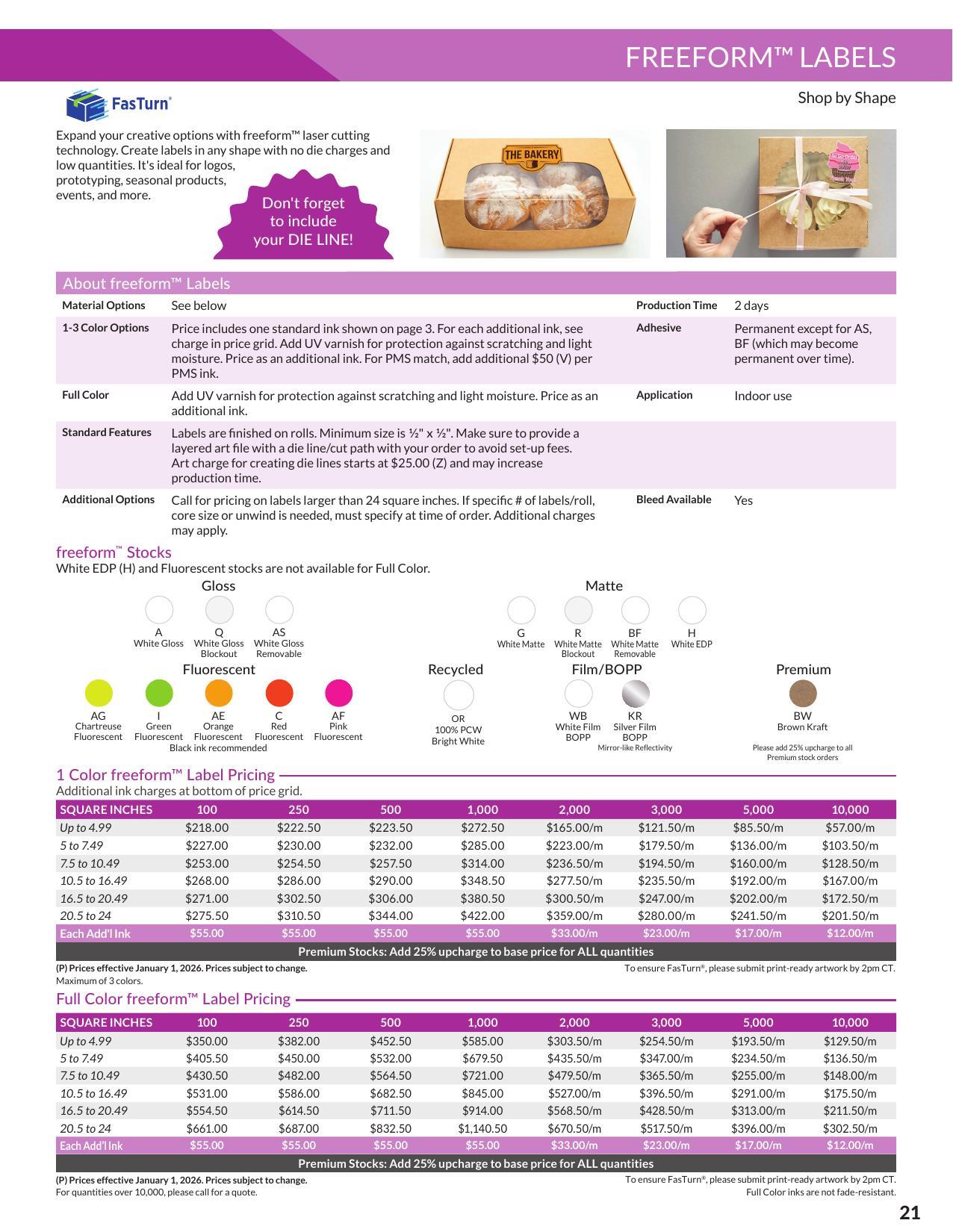 2026 Custom Product Guide Unbranded