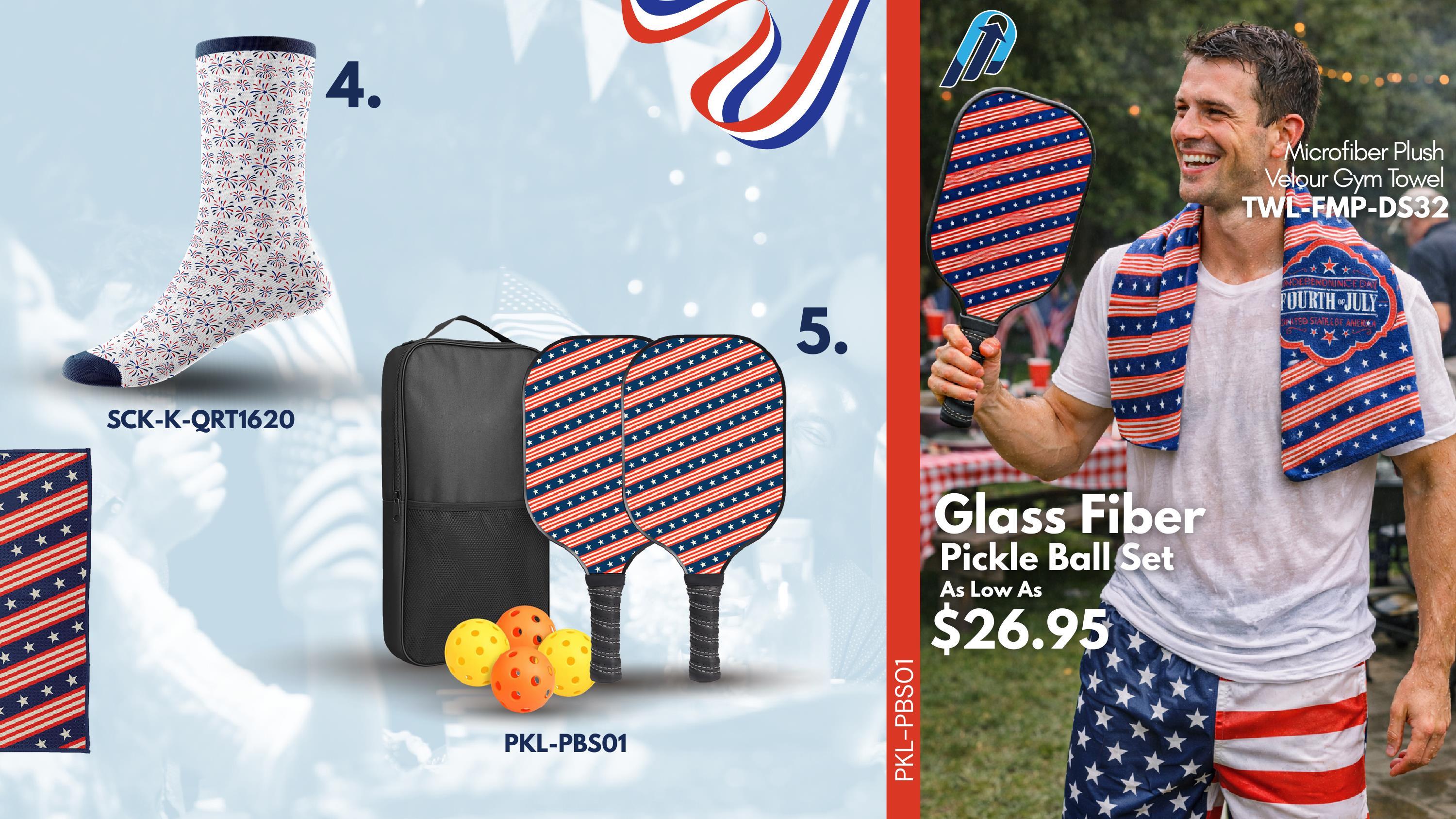 Get inspired and make this year one to remember with custom patriotic promo must-haves