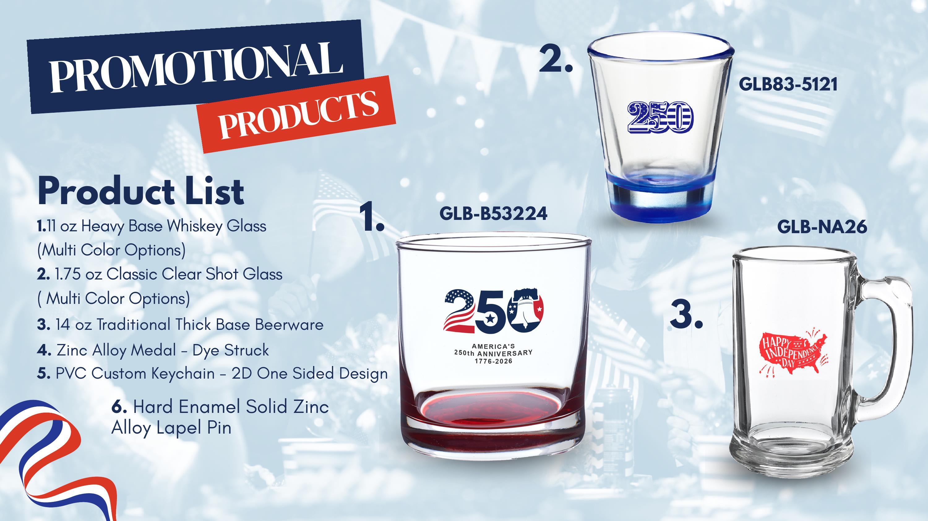 Get inspired and make this year one to remember with custom patriotic promo must-haves