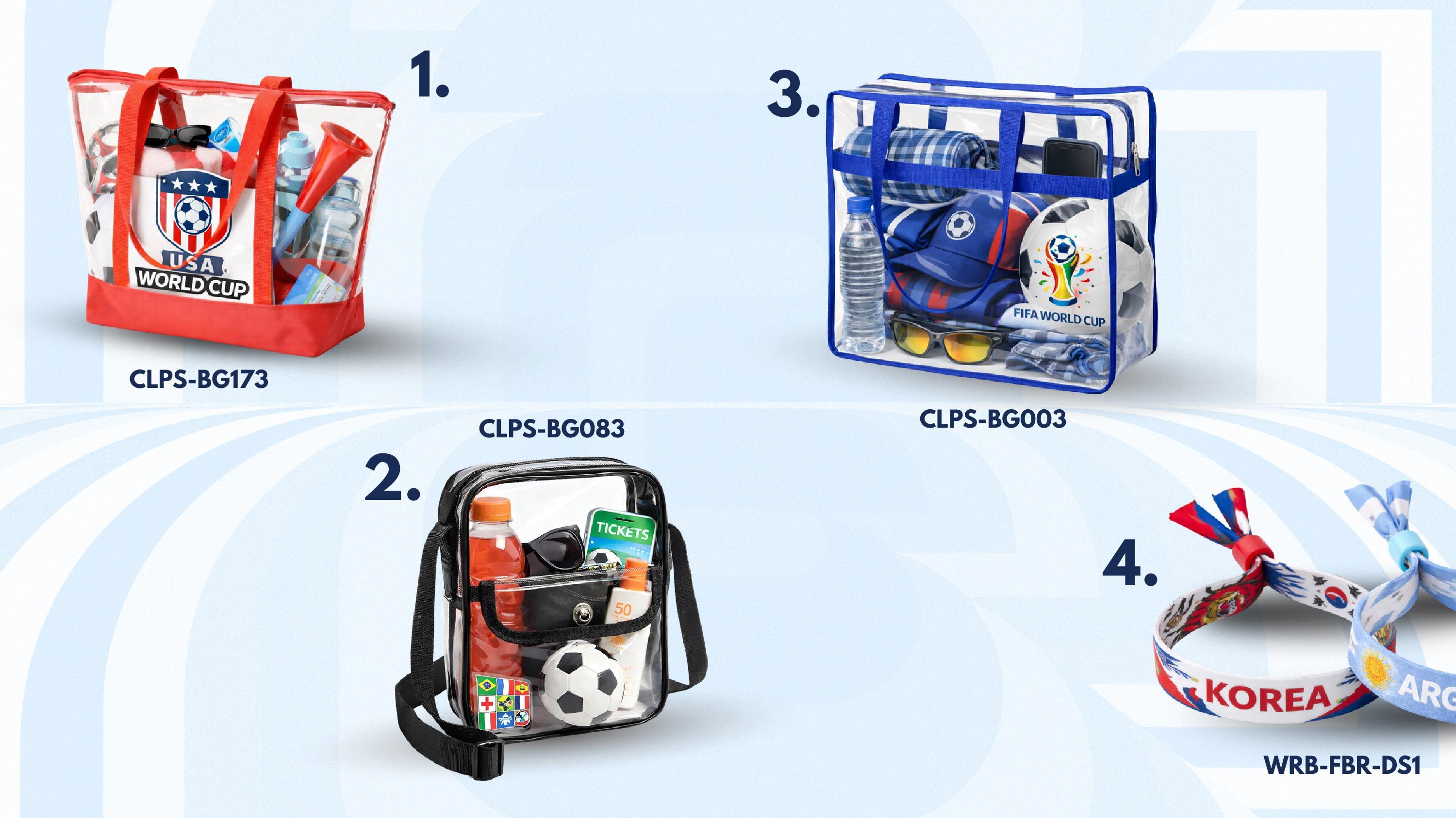 Get inspired this world cup by feeling like fan and looking like pro with these product ideas.