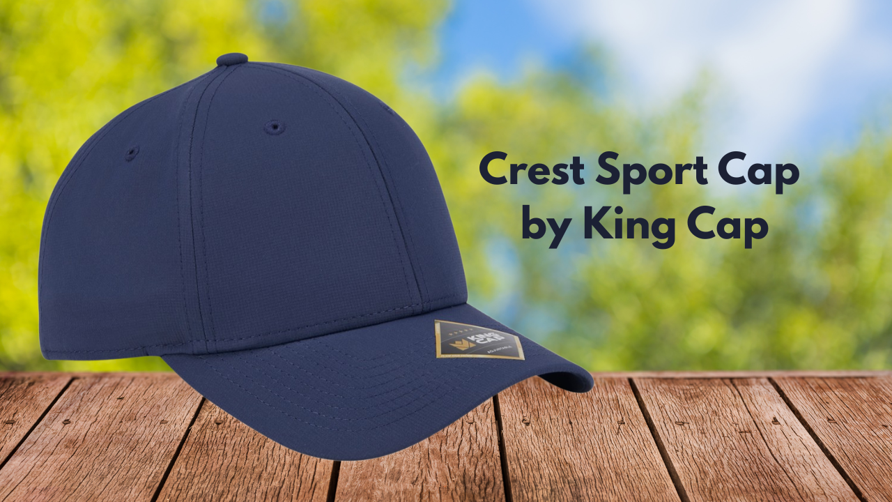 Crest Sport Cap by King Cap