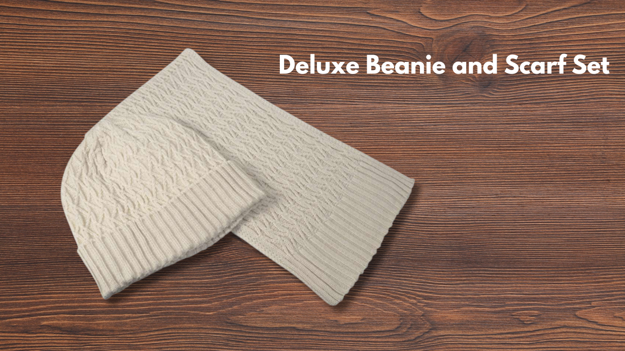 Deluxe Beanie &amp; Scarf Set