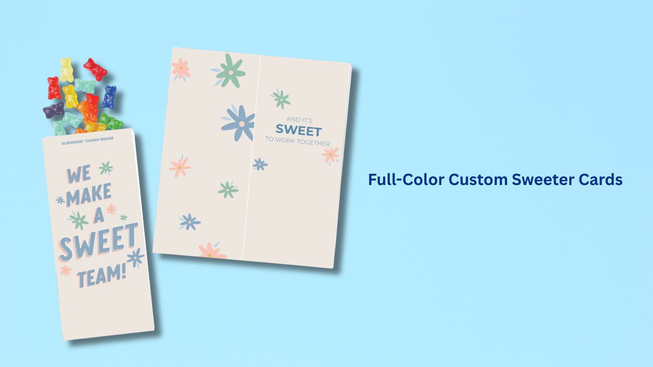 Full-Color Custom Sweeter Cards