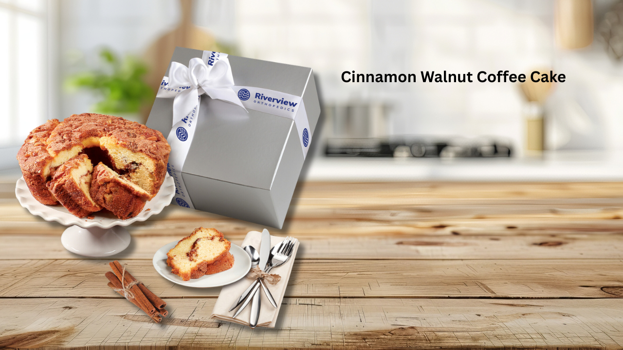 Cinnamon Walnut Coffee Cake
