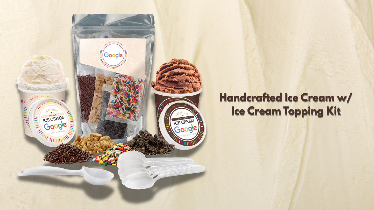 Topping Kit 2 Pint Bundle turns dessert