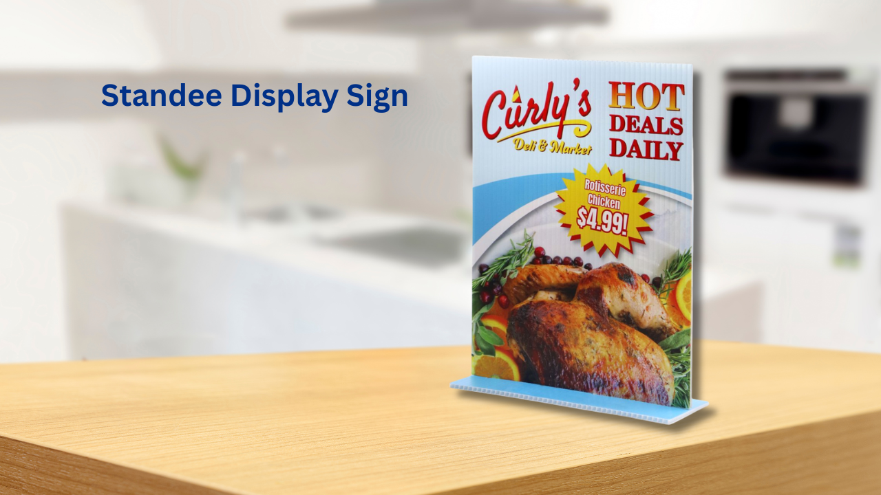 Standee Display Sign