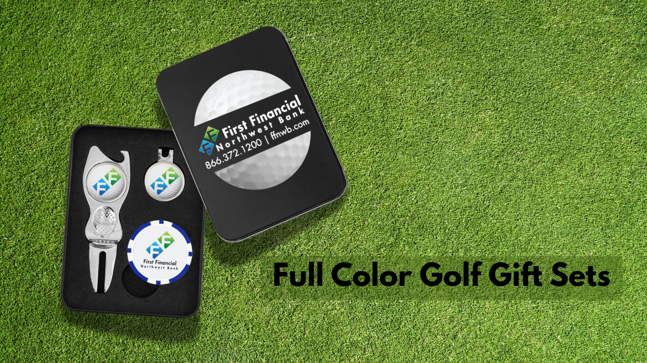 Full Color Golf Gift Sets