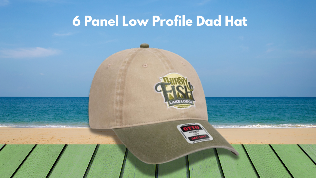 6 Panel Low Profile Dad Hat