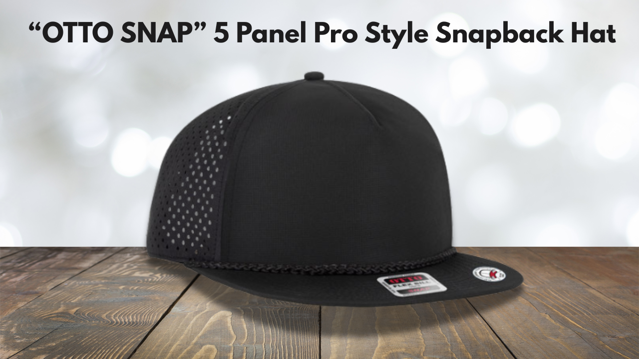 OTTO SNAP – 5 Panel Pro Style Snapback Hat