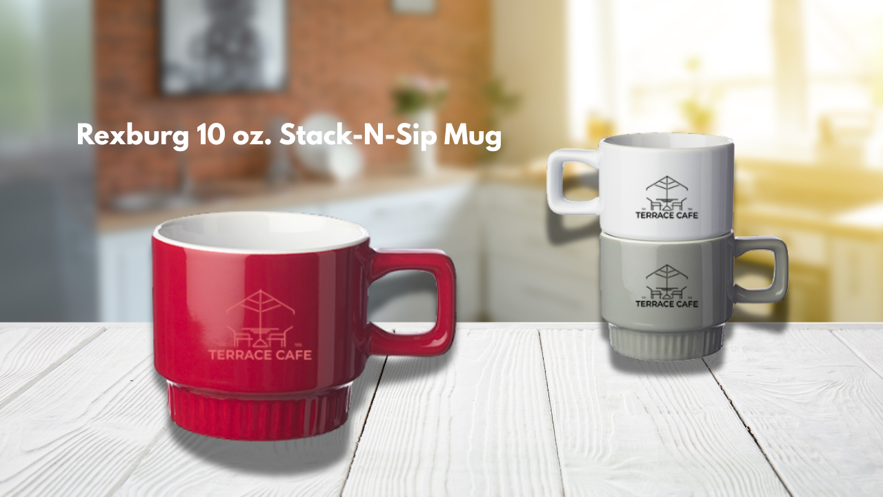 Rexburg 10 oz. Stack-N-Sip Mug