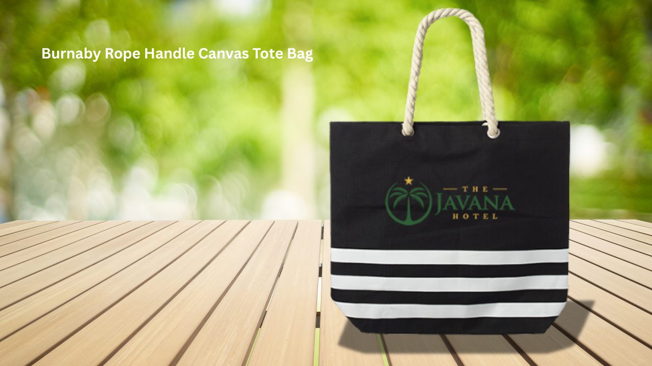 Burnaby Rope Handle Canvas Tote Bag