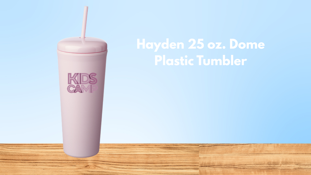 Hayden 25 oz. Dome Plastic Tumbler