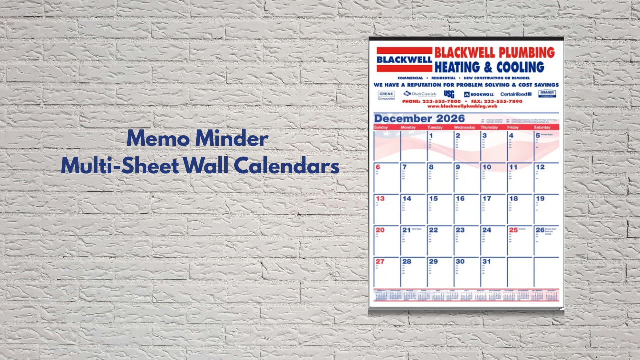 Memo Minder Multi Sheet-Wall Calendars