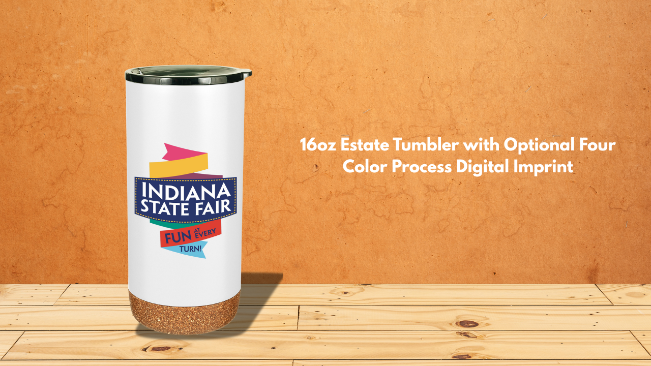 16oz Estate Tumbler with Optional Four Color Process Digital Imprint