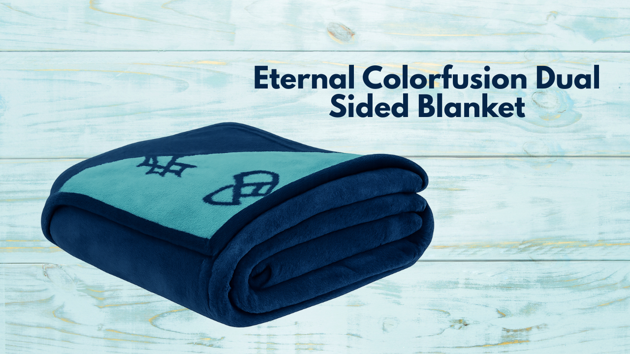 Eternal Colorfusion Dual Side Fleece Blanket