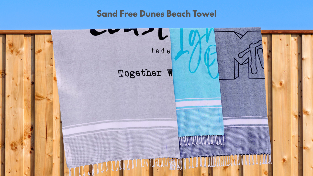 SAND FREE DUNES BEACH TOWEL OVERSIZED