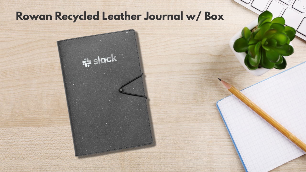 Rowan Recycled Leather Journal w/ Box