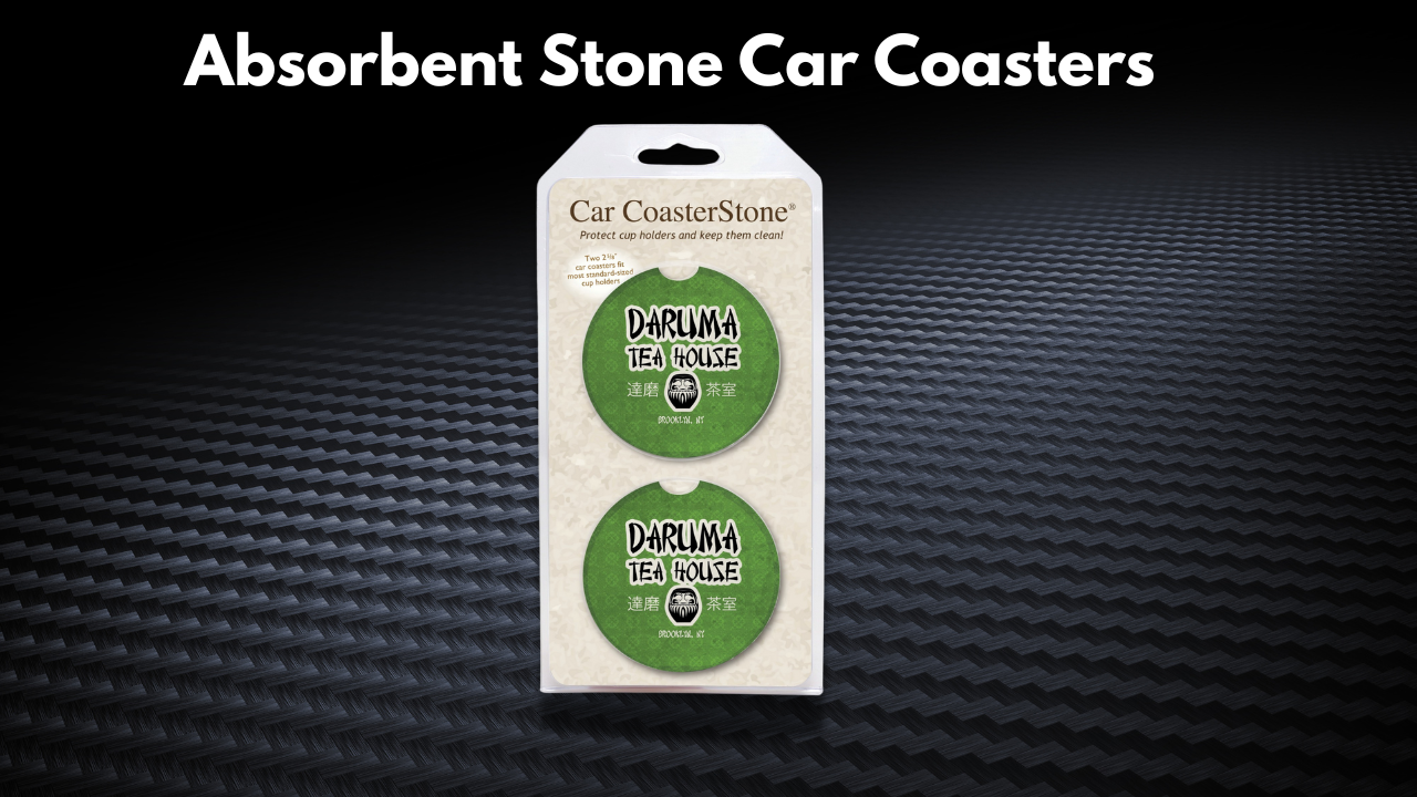 Absorbent Stone Car Coasters