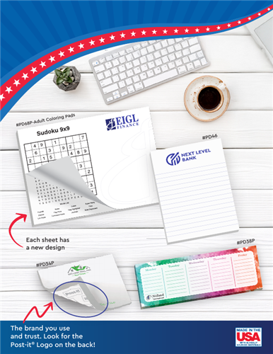 USA Made Notepads