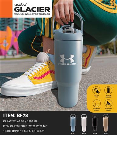 Cup Holder Friendly. Dual Function Lid. Meet The Asobu Glacier