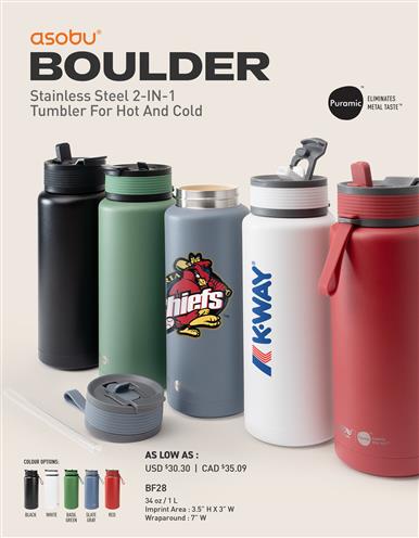 Beat the Heat with the Asobu Boulder – Hot or Cold, Always Fresh!