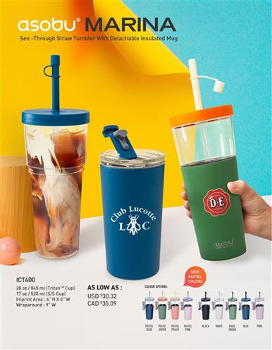 This 2-in-1 Bottle + Tumbler Is Your Summer Game-Changer – Meet the Asobu Marina