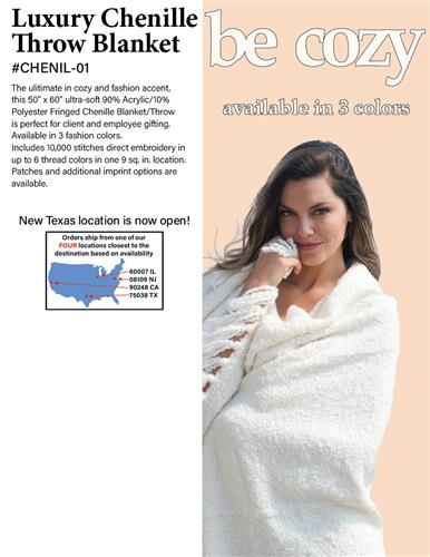 Luxury Chenil Blanket EQP Sale