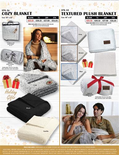 Cozy Plush Gift Blankets