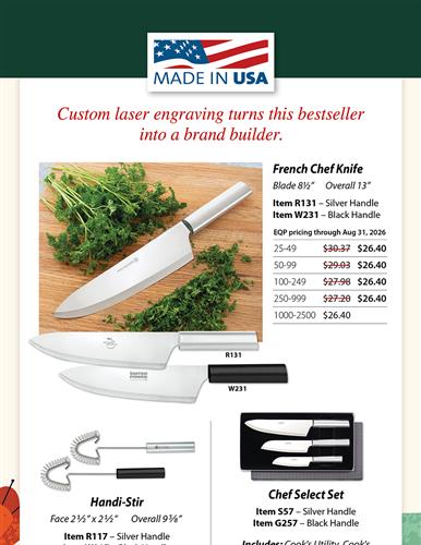 Lead With a Premium Chef Knife