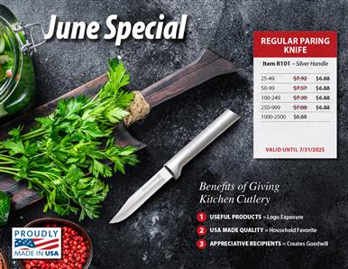 June Spotlight: Regular Paring Knife at EQP Pricing!
