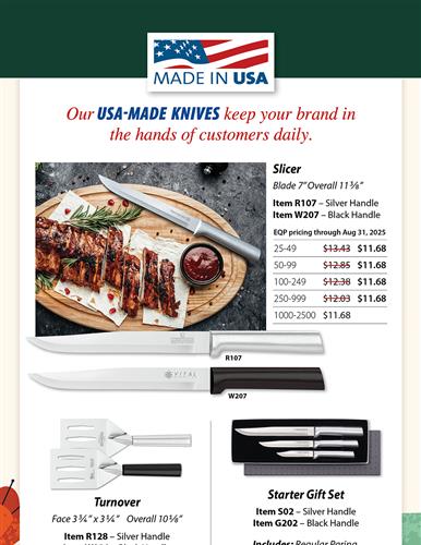 Sharp and Durable– The Perfect Branded Gift!