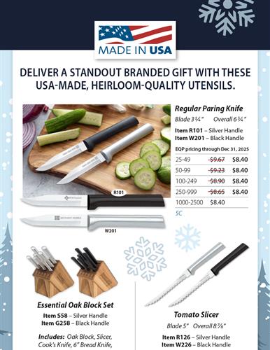 Branded Knives They’ll Never Toss