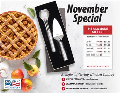 November Spotlight: Pie A&#39;La Mode Set at EQP Pricing!