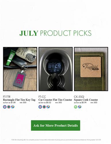 Check Out July&#39;s &#128293; Products