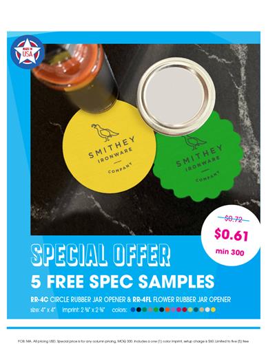 Save BIG + FREE Spec Samples ✨ (USA Made)