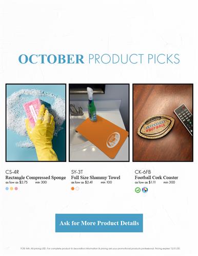 Check Out October&#39;s Product Picks