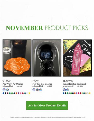 Check Out November&#39;s Top Picks