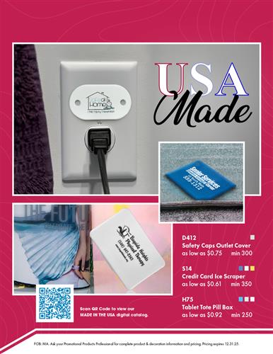 Looking for Helpful USA Made Promos?