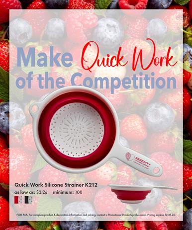 Make Quick Work of the Competition