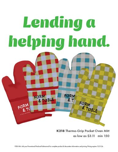 Lend A Helping Hand 🧑‍🍳