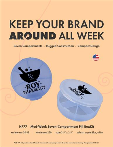 Keep Your Brand Around All Week!