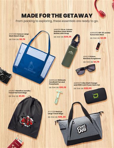 Products Made for the Getaway