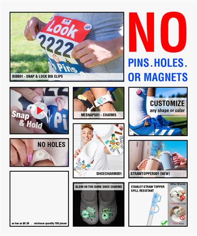 Custom &gt;Shoe Charms, Straw Toppers, bibSNAPS.