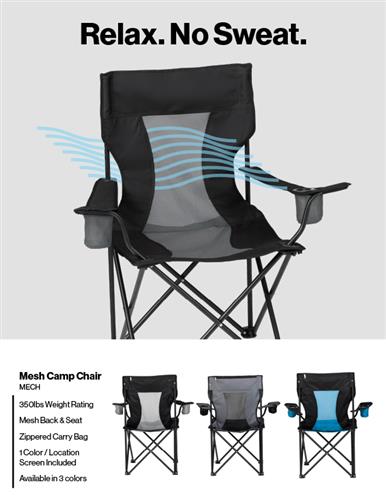 Beat the &#128293; with mesh camp chairs
