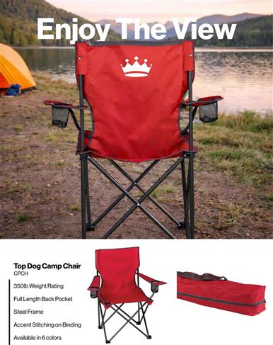 The last camp chair you’ll need this summer