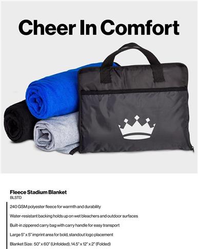 🏈 Football Season Is Just Around The Corner. It's Stadium Blanket Season! 🏈