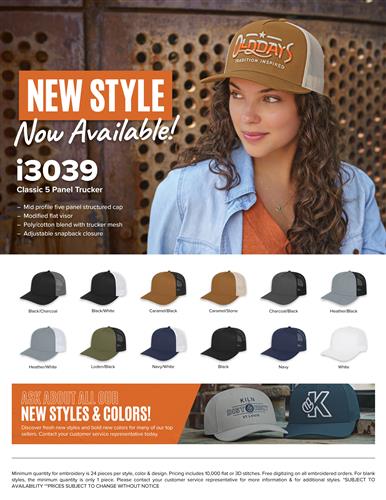 Classic Five Panel Trucker - Now Available!